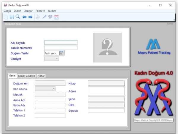 Mepro Jinekoloji Hasta Takip Programı